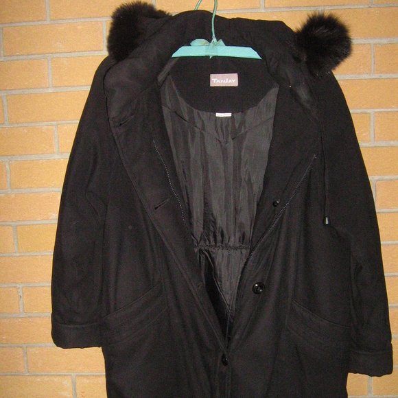 Tanjay Ladies Winter Jacket Three Quarter Length - Picture 4 of 5